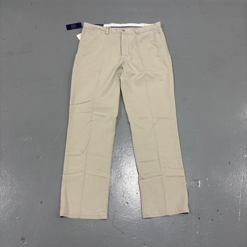 Polo Ralph Lauren Mens Classic Fit Chino Pants Tan Khaki 36W 32L NWT
